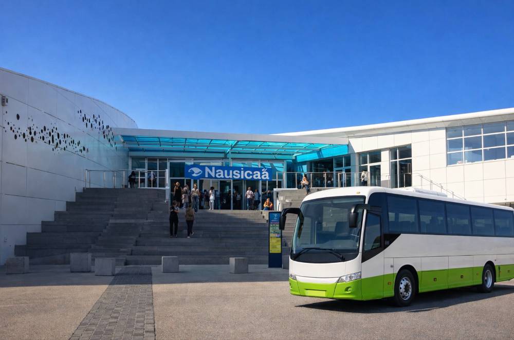 Location bus minibus autocar Nausicaa