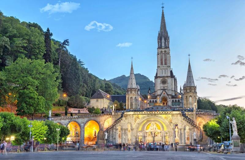 Pèlerinage de Lourdes en bus