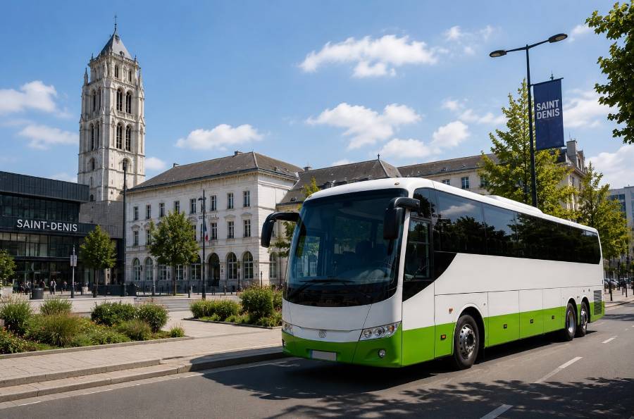 Location Autocar avec chauffeur à Saint-Denis