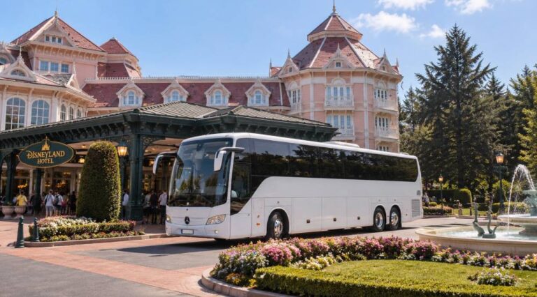 Location bus, autocar disneyland paris